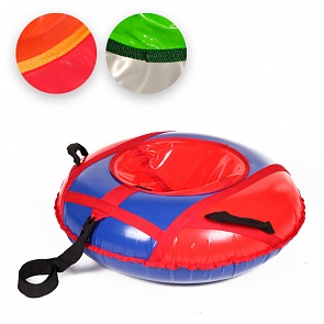 Тюбинг Снежный самолет, диаметр 110 см., тентовая ткань (BabyCare, SP/D110)